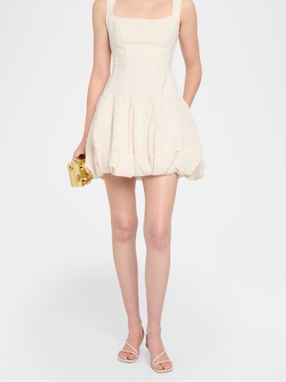 SIMKHAI
Nattie Bubble Mini Dress